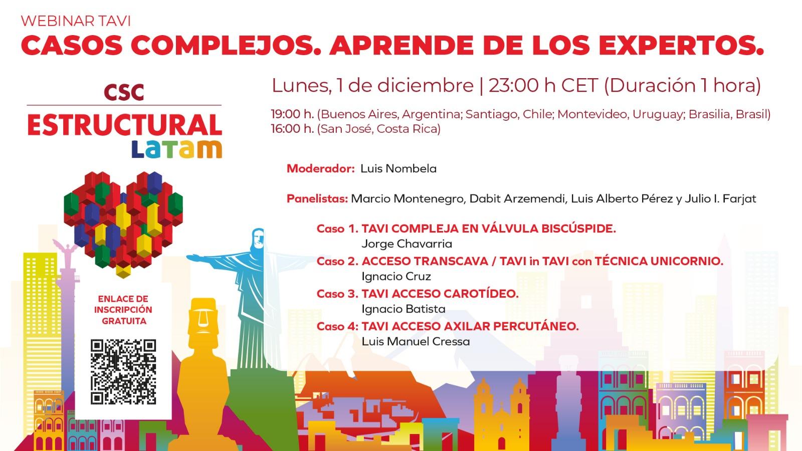 Webinar TAVI: Casos complejos. Aprende de los expertos